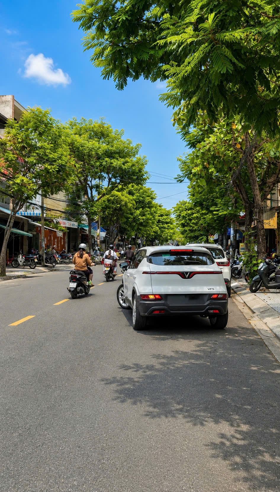 Đường Nguyễn Công Trứ góc khác